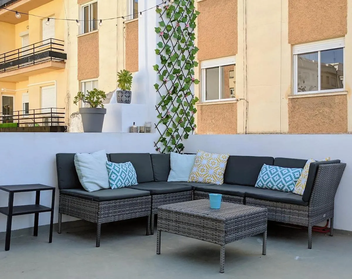 Central Townhouse With Amazing Rooftop Terrace Villa Malaga Spain